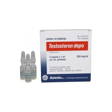 Testosteron Depo, Testosterone Enanthate, Galenika