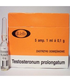 Testosteronum Prolongatum, Testosterone Enanthate, 5amp, Jelfa